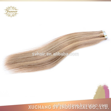 high quality tape human remy hair extension from chinese factories! remy russian hair double drawn tape hair extensions